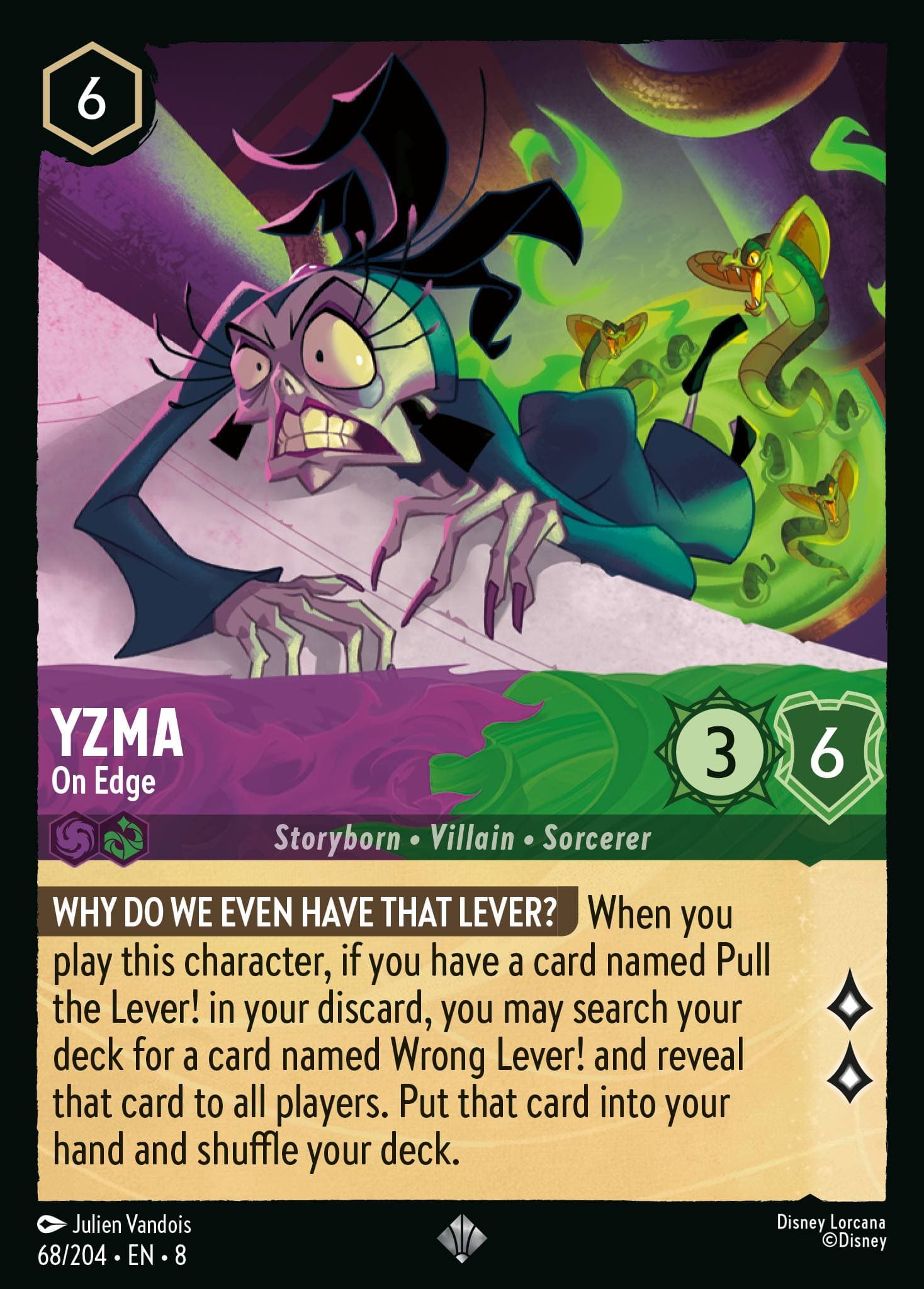 Yzma - On Edge