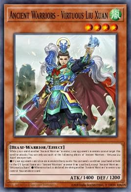 Ancient Warriors - Virtuous Liu Xuan