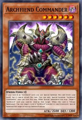 Archfiend Commander