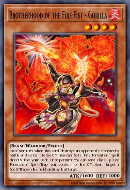Brotherhood of the Fire Fist - Gorilla