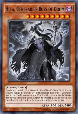 Hela, Generaider Boss of Doom