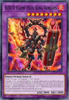 D/D/D Flame High King Genghis